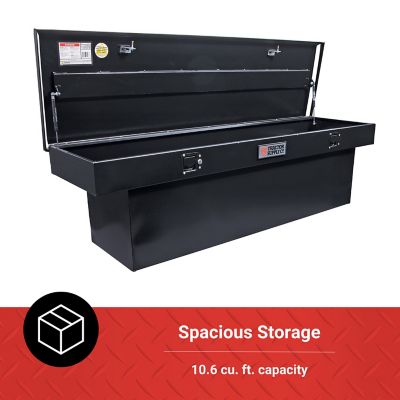 Image showing  10.6 cu. ft. Steel Standard-Profile Crossover Truck Tool Box for Full-Size Trucks, 70 in. x 20 in.