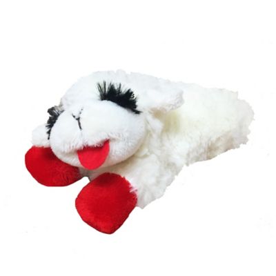 mini lamb chop dog toy