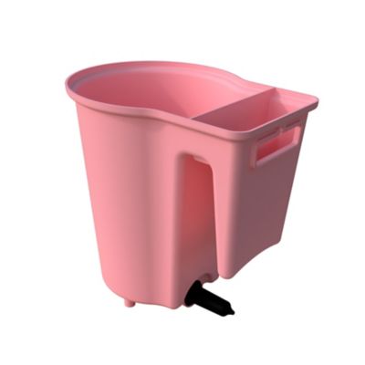 Pink Feeders 6 qt. Single Calf Reversible Bucket