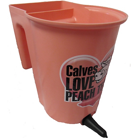Peach Teats Single Calf Reversible Bucket