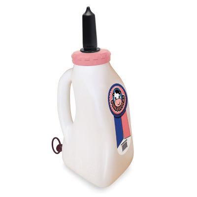 Peach Teats 2 qt. Hand Held Calf Bottle Nurser