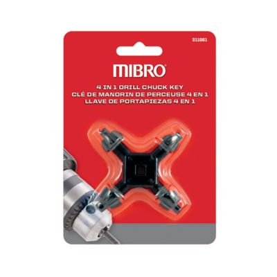 Image showing  4-in-1 SAE/Metric Universal Drill Chuck Key