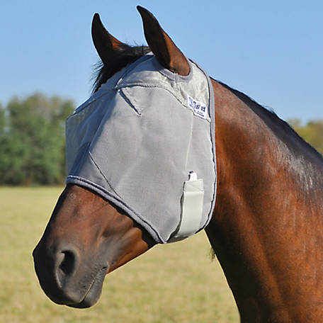 CASHEL FLY MASK FOAL STANDARD COVERS EARS MULE Horse CRUSADER SUN PROTECTION 
