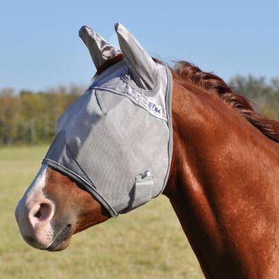 Cashel Company Crusader Patterned Horse Equine Standard with Ears Fly Mask 