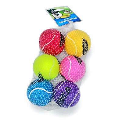 Image showing  Tennis Ball Dog Toys, 2-1/2 in., 6 pk.