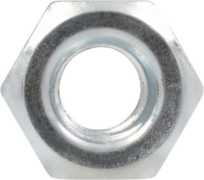 Image showing  1/4 in.-20 TPI Zinc-Plated Nylon Insert Stop Nuts, 4-Pack