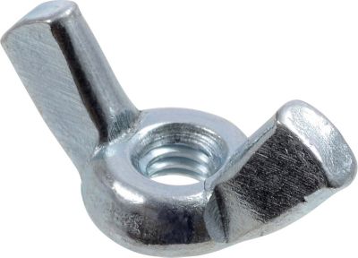 Image showing  #8-32 TPI Zinc-Plated Wing Nuts, 8-Pack