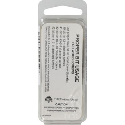 Image showing  #3 Phillips x 1-15/16 in. Insert Power Bits, 2 pc.