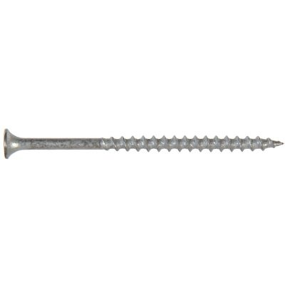 Image showing  8 in. x 3 in. Galvanized Phillips Drive Deck Screws, 50-Pack