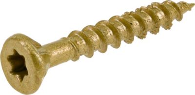 Hillman #8 x 1-1/4 in. Premium Exterior Wood Screw, 75-Pack