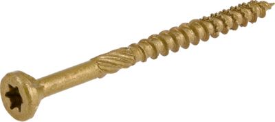 Image showing  #9 x 2-1/2 in. Power Pro Premium Exterior Wood Screws, 50-Pack
