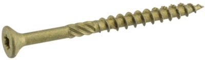 Image showing  #10 x 3-1/2 in. Power Pro Premium Exterior Wood Screws, 25-Pack