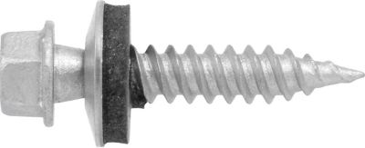 Image showing  #10 x 1 in. Project Center Self-Piercing Sheeter Screws, 40-Pack