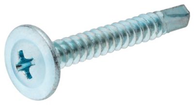 Hillman #8 x 1-1/4 in. Project Center Truss Washer Head Self-Drilling Lath Screws, 75-Pack