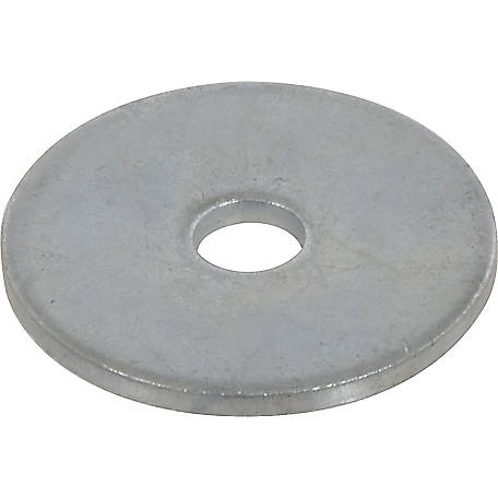 Hillman Zinc-Plated Steel 1/4 in. Fender Washer 6 pk Hillman Zinc-Plated Steel 1/4 in. Fender Washer 6 pk
