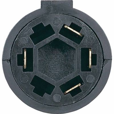Image showing  7-RV Blade to 4-Wire Flat Adapter with LED Test Lights