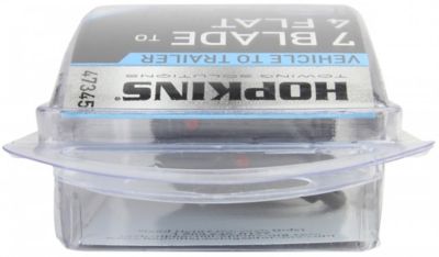 Image showing 6 th Hopkins Towing Solutions 7-RV Blade to 4-Wire Flat Adapter with LED Test Lights
