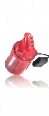 Image showing 9 th Hopkins Towing Solutions 7-RV Blade to 4-Wire Flat Nite-Glow Adapter