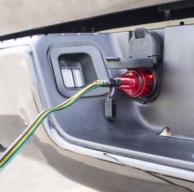 Image showing 10 th Hopkins Towing Solutions 7-RV Blade to 4-Wire Flat Nite-Glow Adapter