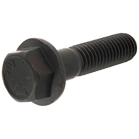 Hillman Grade 8 Hex-Head Flange Bolts (3/8in.-16 x 2-1/2in.) -2 Pack