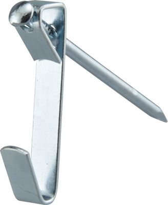 Image showing  Conventional Picture Hangers, Zinc, 50 lb., 3-Pack