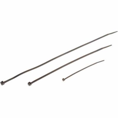 Cambridge 4 in. 8 in. and 11 in. Assorted Cable Ties UVB 18 lb./40 lb./40 lb. 300-Pack
