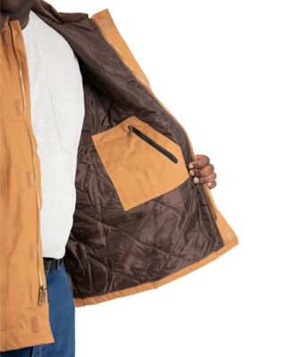 Image showing  Men's Duck Quilt-Lined Insulated Chore Coat