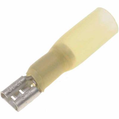 Cambridge Yellow Terminal Weatherproof Female Disconnect, 12-10 AWG