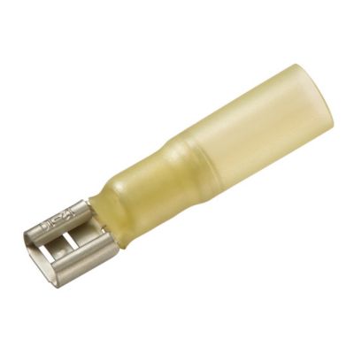 Cambridge Yellow Terminal Weatherproof Female Disconnect, 12-10 AWG