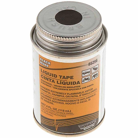 LTAPE --- Liquid Tape 4oz Jar; Black