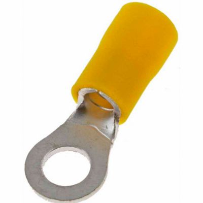 Cambridge Yellow Terminal Gauge Ring, 12-10 AWG, #10