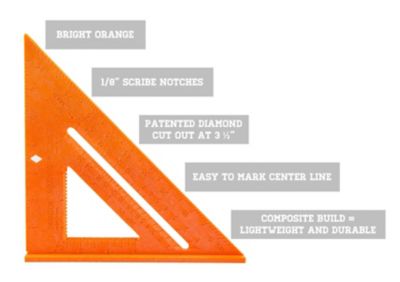 Image showing  8 in. Speedlite Siding Square