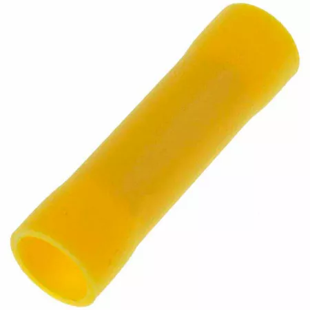 Cambridge 12-10 AWG Yellow Butt Connectors Pack of 50 Butt Connectors