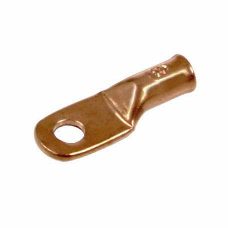 10 pcs 6 AWG Ring 5/16" Hole Terminal Lug Tin Plated Copper Cable lug Gauge 