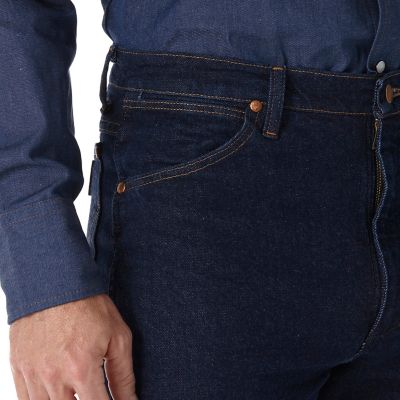 Image showing  Men's Slim Fit High-Rise Cowboy Cut Stretch Jeans, 0937STR