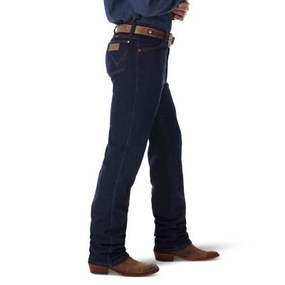 Image showing  Men's Slim Fit High-Rise Cowboy Cut Stretch Jeans, 0937STR