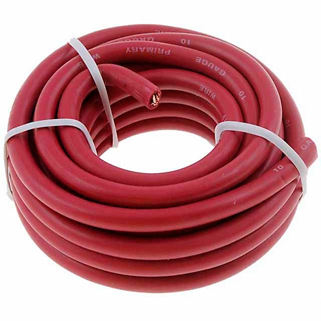 Cambridge 8 ft. 10 AWG Red Wire at Tractor Supply Co.