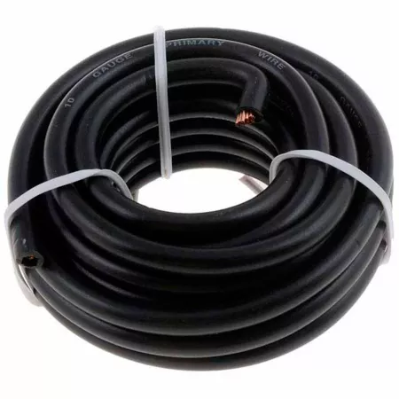 Cambridge 8 ft 10 AWG Black Wire Primary Wire