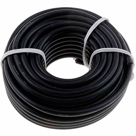 Cambridge 20 ft. 14 AWG Black Wire