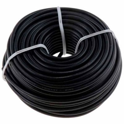 Cambridge 40 ft. 18 AWG Black Wire