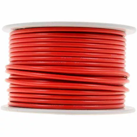 Cambridge Red Wire Spool 100 ft 16 AWG Primary Wire