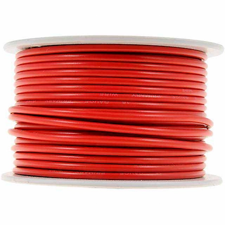 5) Spools 16 Gauge Wire 100 FT Primary AWG - Red Black White Blue