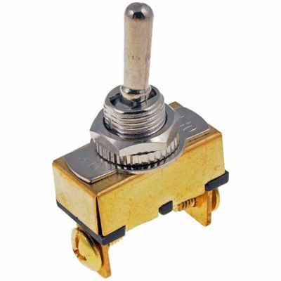 Cambridge 20A Brass Toggle, 12VDC, 240W