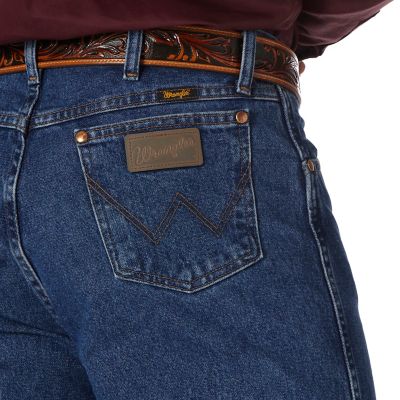 Image showing  Men's Classic Fit High-Rise Cowboy Cut Denim Jeans