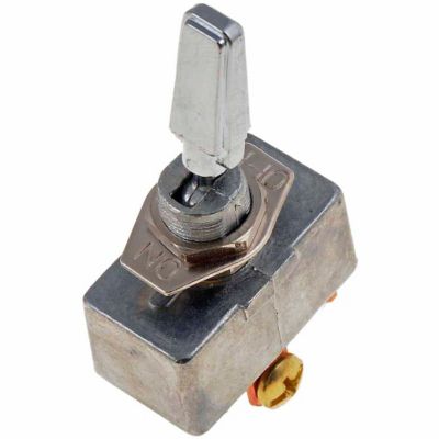 Cambridge 35A Chrome Toggle Switch, 12VDC, 420W