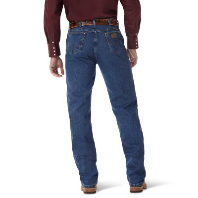 Image showing 1 th Wrangler Men's Classic Fit High-Rise Cowboy Cut Denim Jeans