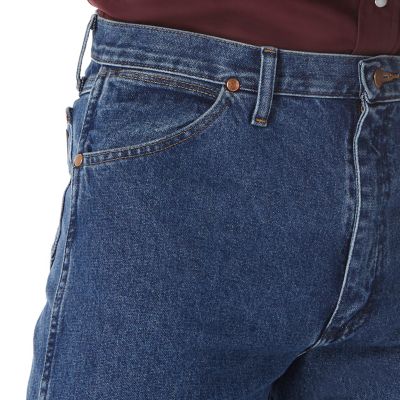 Image showing 4 th Wrangler Men's Classic Fit High-Rise Cowboy Cut Denim Jeans