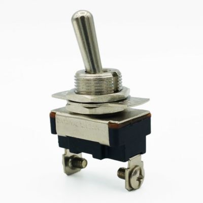 Image showing  15A 2-Position Toggle Switch with Screw Terminals, 12VDC-180W