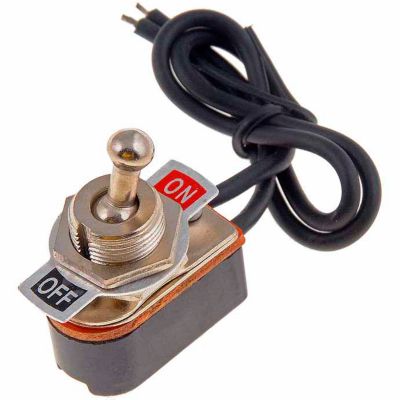 Cambridge 6A Pre-Wired Toggle Switch, 12VDC-72W