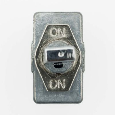 Image showing  35A Chrome Toggle Switch with Screw Terminals, 12VDC-420W